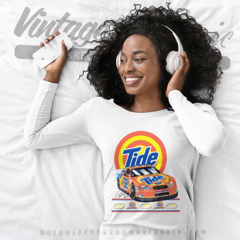 Ricky Craven 32 Tide Nascar Vintage Long Sleeve Tee Ricky Craven 32 Tide Nascar Vintage Long Sleeve Tee