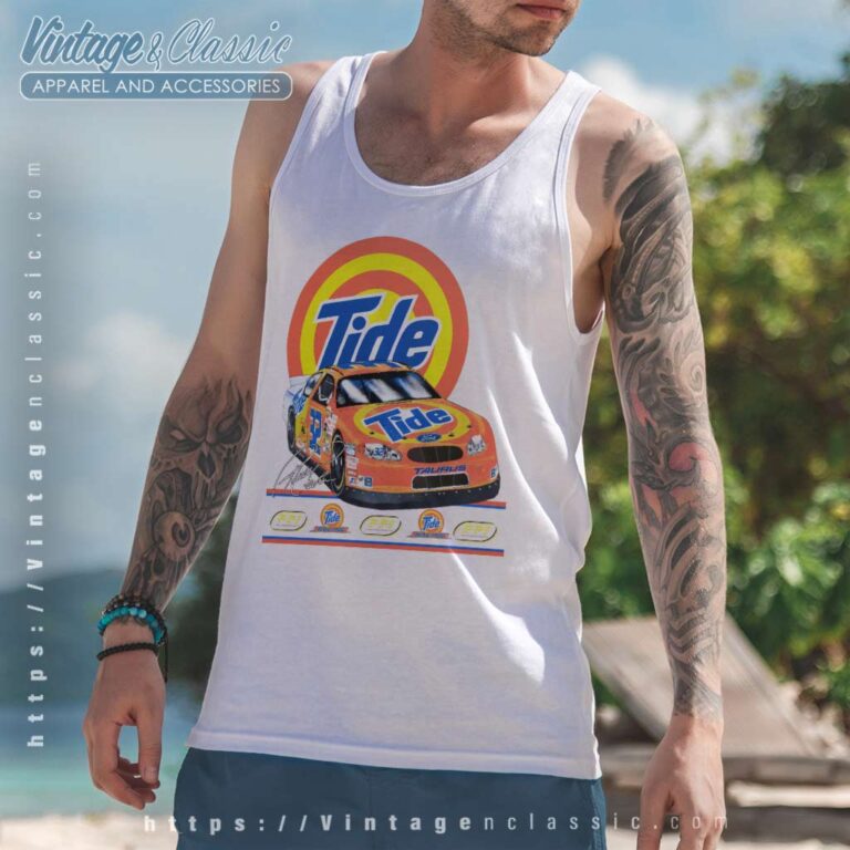 Ricky Craven 32 Tide Nascar Vintage Tank Top Racerback Ricky Craven 32 Tide Nascar Vintage Tank Top Racerback