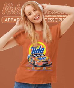 Ricky Craven 32 Tide Nascar Vintage Women TShirt