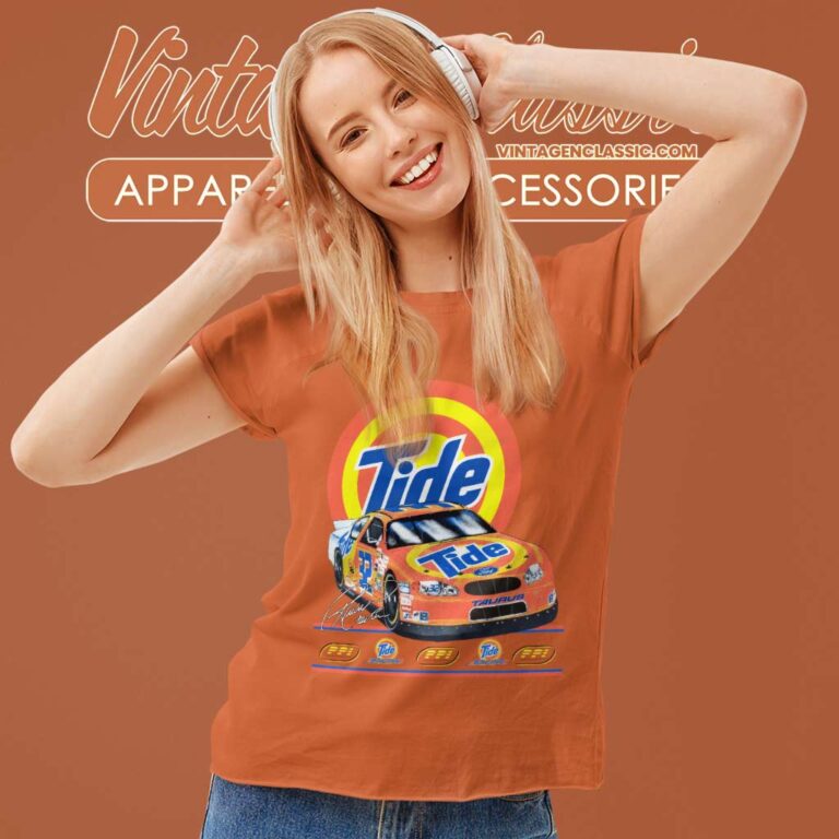 Ricky Craven 32 Tide Nascar Vintage Women TShirt Ricky Craven 32 Tide Nascar Vintage Women TShirt