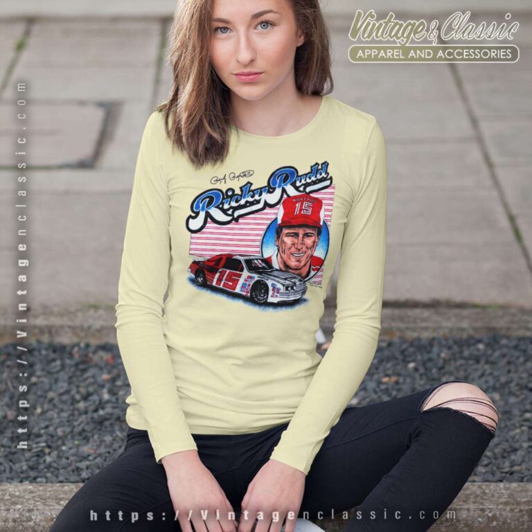 Ricky Rudd Bud Moore Racing Long Sleeve Tee Ricky Rudd Bud Moore Racing Long Sleeve Tee