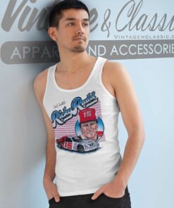 Ricky Rudd Bud Moore Racing Shirt, Nascar Winston Cup 6 Ricky Rudd Bud Moore Racing Tank Top Racerback