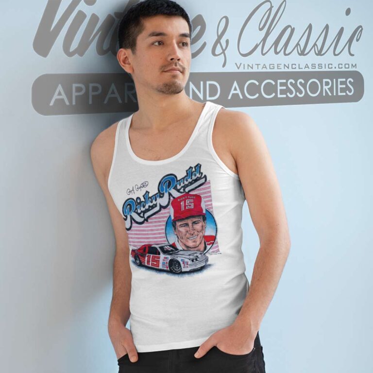 Ricky Rudd Bud Moore Racing Tank Top Racerback Ricky Rudd Bud Moore Racing Tank Top Racerback
