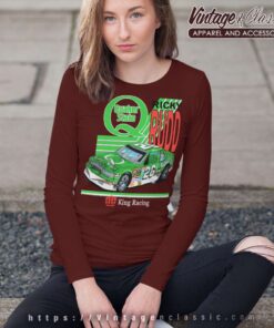 Ricky Rudd Quaker State Shirt, Nascar King Racing 4 Ricky Rudd Quaker State Long Sleeve Tee