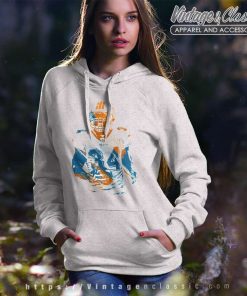 Ricky Williams Miami Dolphins Watercolor Hoodie