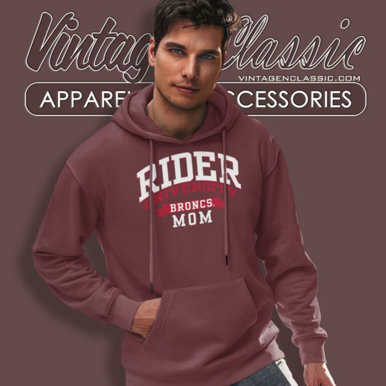 Rider University Broncs Mom Hoodie Rider University Broncs Mom Hoodie