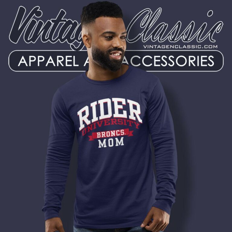 Rider University Broncs Mom Long Sleeve Tee Rider University Broncs Mom Long Sleeve Tee