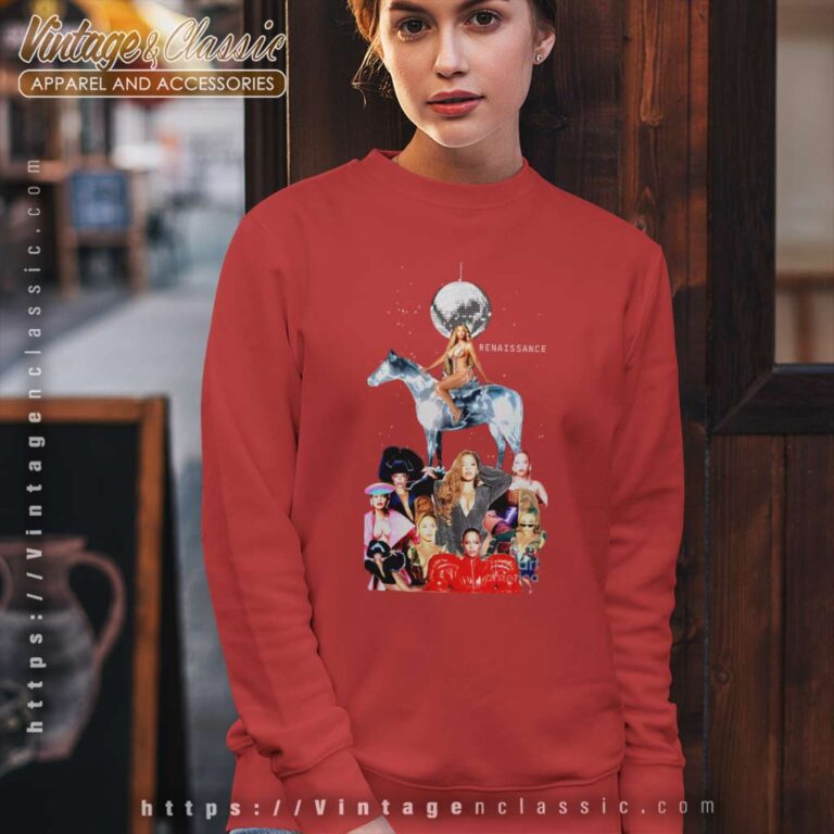 Riding Crystal Horse Beyonces Renaissance World Tour Sweatshirt Riding Crystal Horse Beyonces Renaissance World Tour Sweatshirt