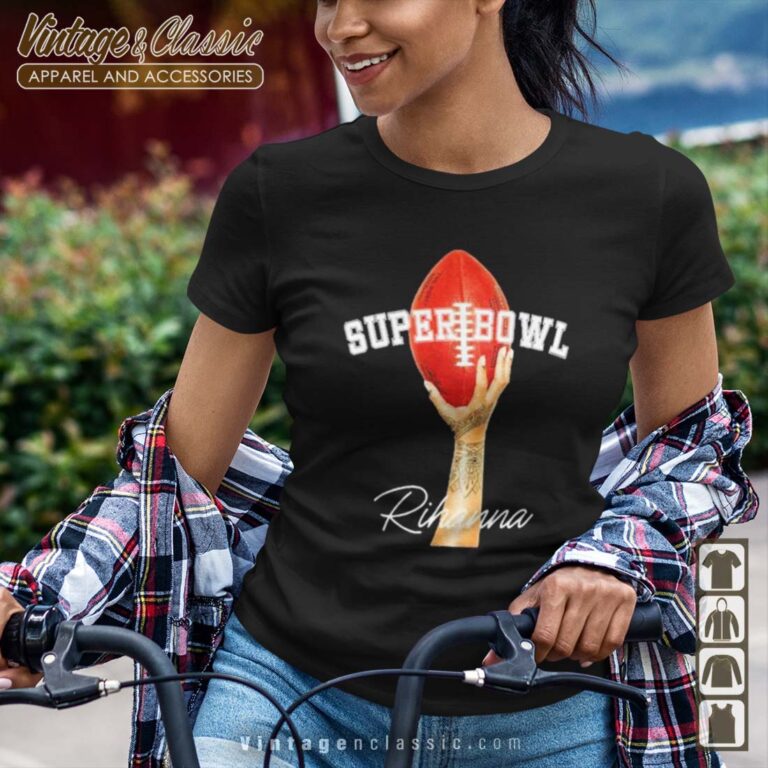 Rihanna Football Supper Bowl 2023 Tshirt Rihanna Football Supper Bowl 2023 Tshirt