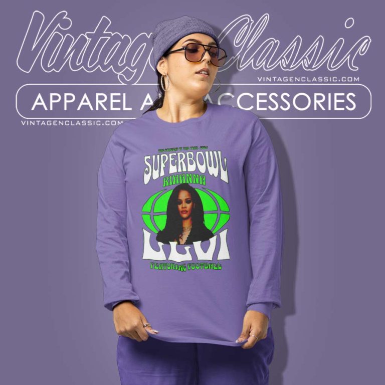 Rihanna Halftime Show 2023 Shirt Long Sleeve Tee Rihanna Halftime Show 2023 Shirt Long Sleeve Tee