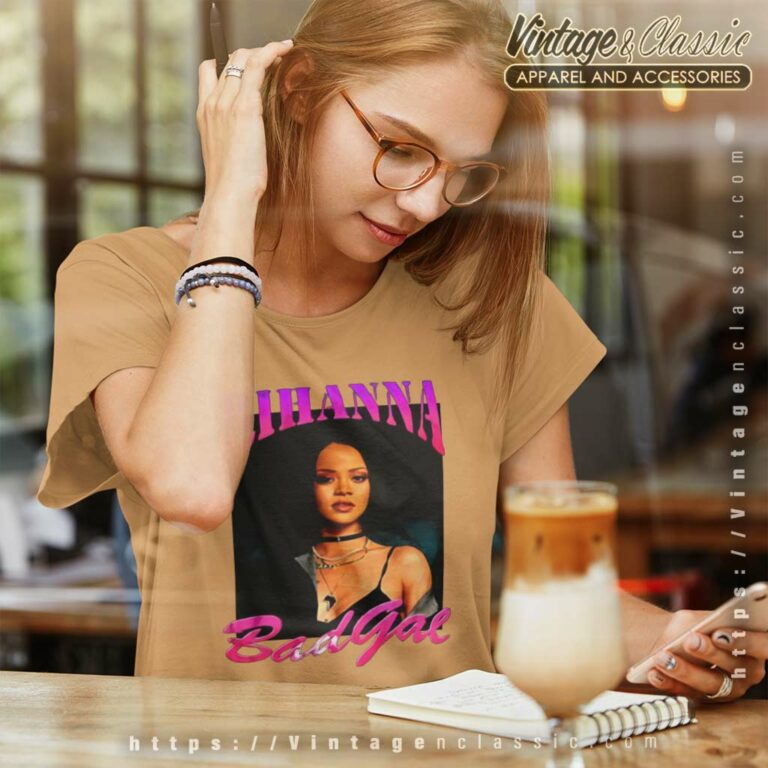 Rihanna On Purple Letter Women TShirt Rihanna On Purple Letter Women TShirt