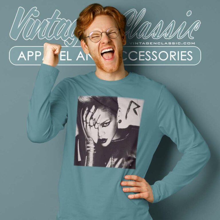 Rihanna Rated R Shirt Long Sleeve Tee Rihanna Rated R Shirt Long Sleeve Tee
