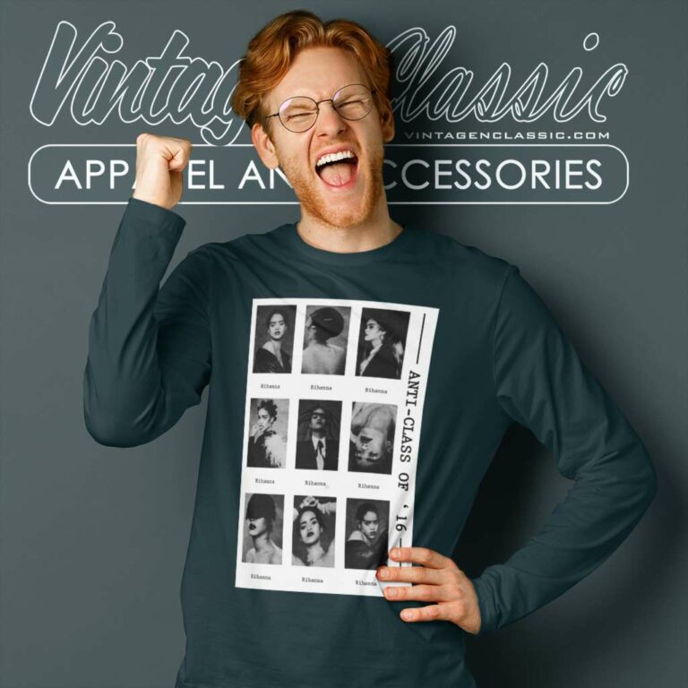 Rihanna Shirt Anti Worltour Long Sleeve Tee Rihanna Shirt Anti Worltour Long Sleeve Tee