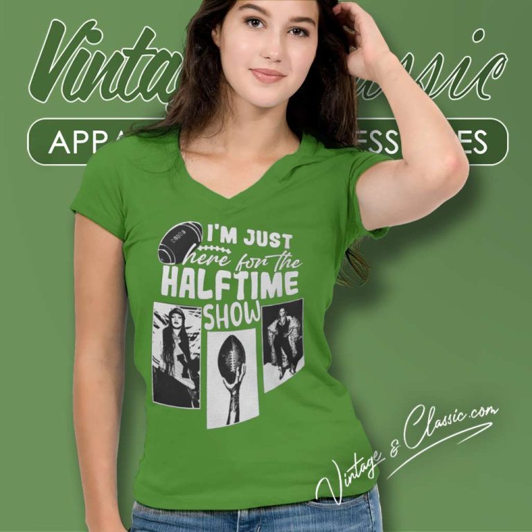 Rihanna Shirt I'm Here For Halftime Show V Neck TShirt Rihanna Shirt I'm Here For Halftime Show V Neck TShirt