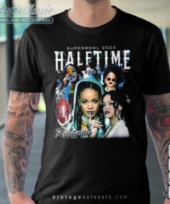 Rihanna Super Bowl 2023 Shirt 5 Rihanna Super Bowl 2023 Shirt Rihanna Football Tshirt