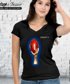 Rihanna Super Bowl Fenty Vneck