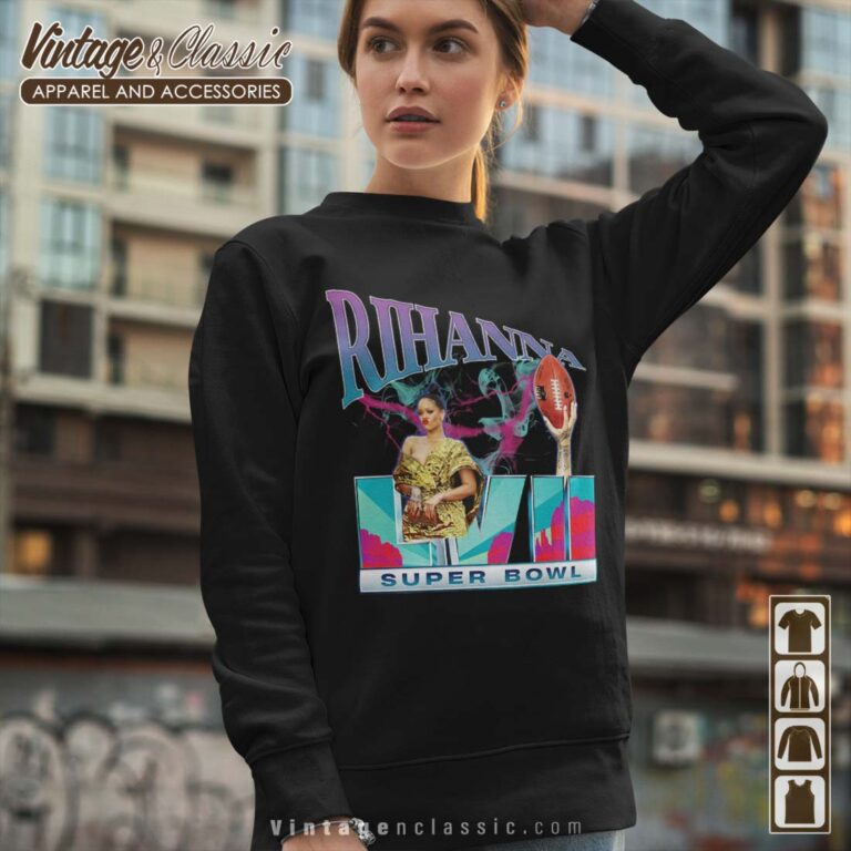 Rihanna Super Bowl LVII Sweatshirt Rihanna Super Bowl LVII Sweatshirt