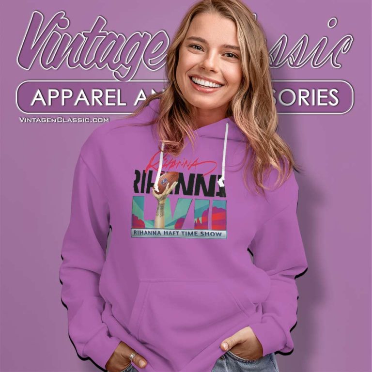 Rihanna Superbowl 2023 Halftime Show Hoodie Rihanna Superbowl 2023 Halftime Show Hoodie