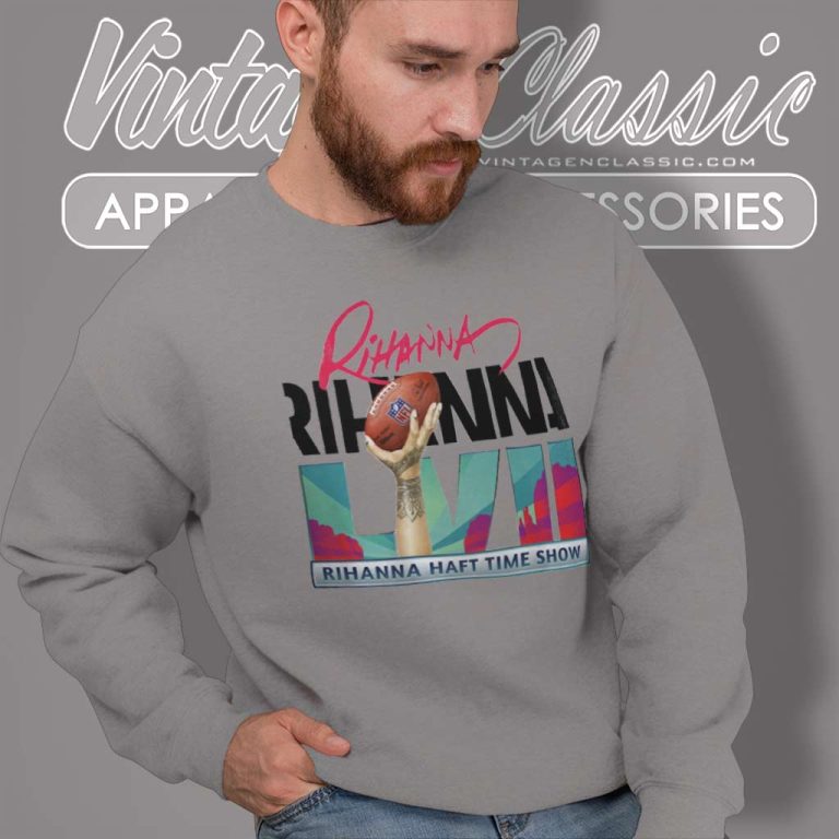Rihanna Superbowl 2023 Halftime Show Sweatshirt Rihanna Superbowl 2023 Halftime Show Sweatshirt