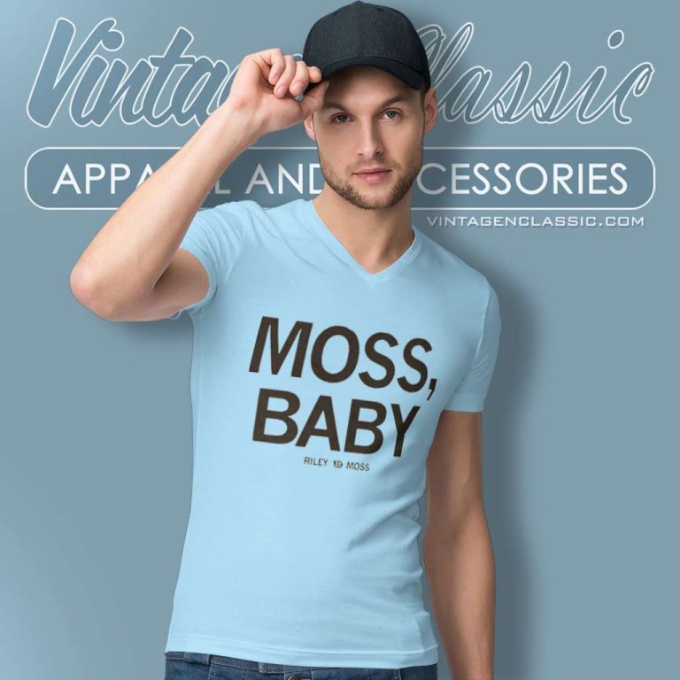 Riley Moss Baby V Neck TShirt Riley Moss Baby V Neck TShirt