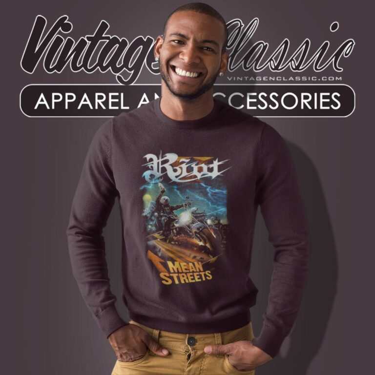 Riot V Mean Streets Sweatshirt Riot V Mean Streets Sweatshirt