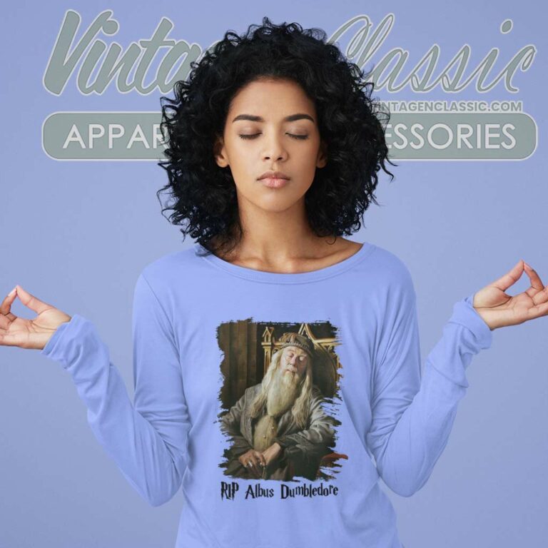 Rip Albus Dumbledore Harry Potter Long Sleeve Tee Rip Albus Dumbledore Harry Potter Long Sleeve Tee