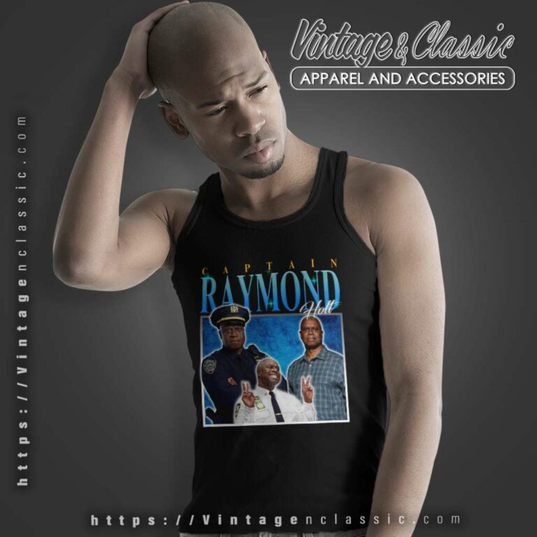 Rip Captain Raymond Holt Homage Tank Top Racerback Rip Captain Raymond Holt Homage Tank Top Racerback