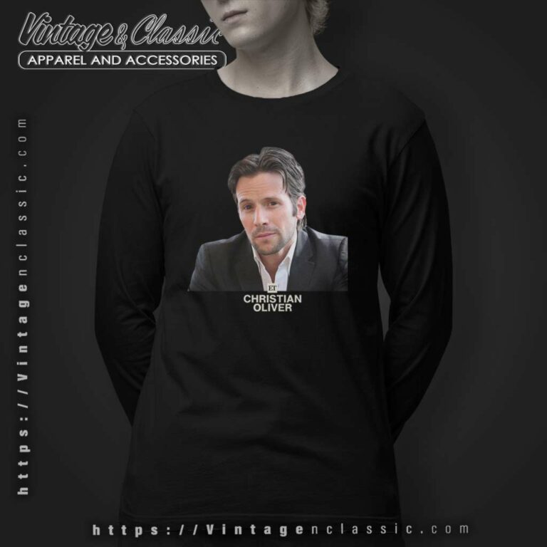 Rip Christian Oliver Speed Racer And Actor Long Sleeve Tee Rip Christian Oliver Speed Racer And Actor Long Sleeve Tee