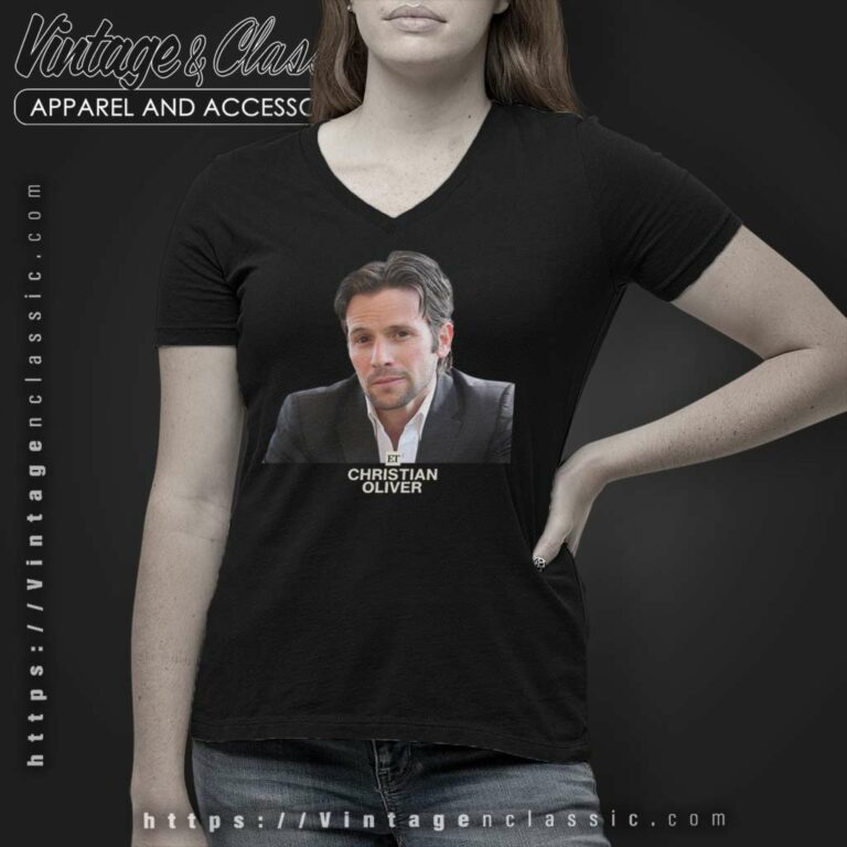 Rip Christian Oliver Speed Racer And Actor V Neck TShirt Rip Christian Oliver Speed Racer And Actor V Neck TShirt