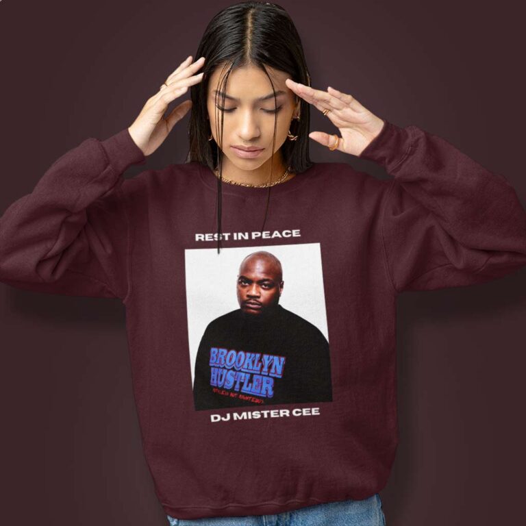 Rip Dj Mister Cee Calvin Lebrun Sweatshirt Rip Dj Mister Cee Calvin Lebrun Sweatshirt