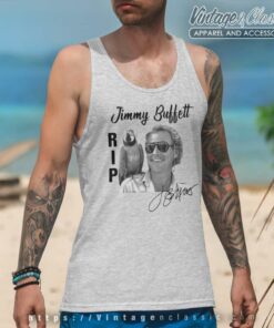 Rip Jimmy Buffett Hawaiian Signature Tank Top Racerback