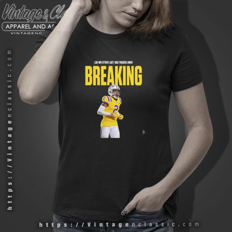 Rip Lsu Wr Kyren Lacy Shirt Women T Shirt Rip Lsu Wr Kyren Lacy Shirt Women T Shirt