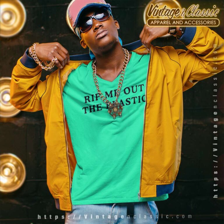 Rip Me Out The Plastic Shirt Album L3 V Neck TShirt Rip Me Out The Plastic Shirt Album L3 V Neck TShirt