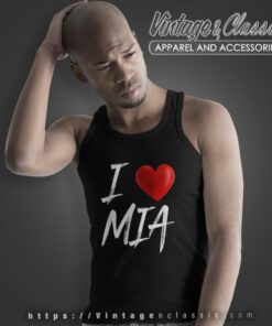 Rip Mia Love Shirt I Heart Mia Tank Top Racerback
