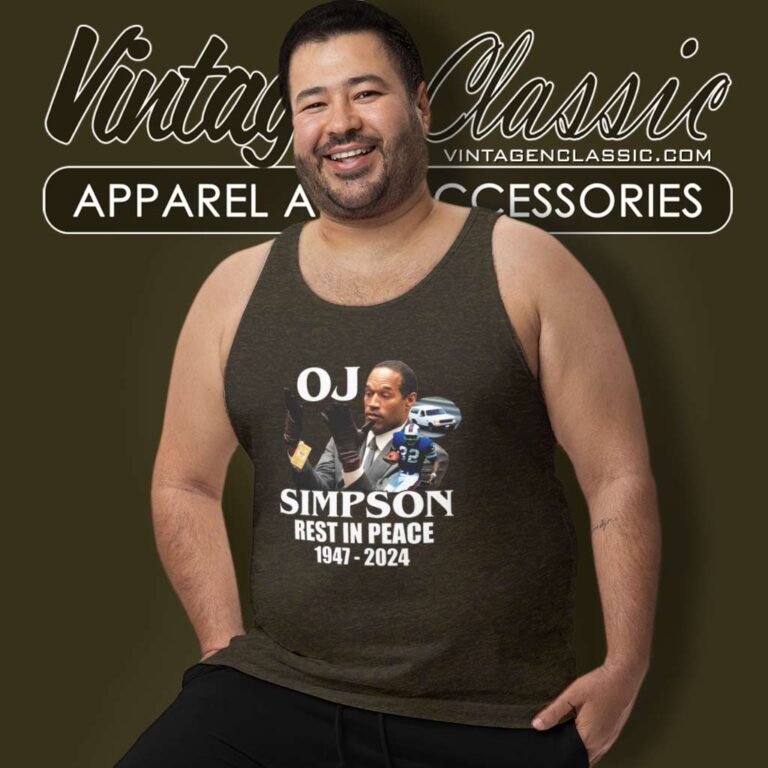 Rip Oj Simpson 1947 2024 T shirt Nfl Buffalo Bills Player Tank Top Racerback Rip Oj Simpson 1947 2024 T shirt Nfl Buffalo Bills Player Tank Top Racerback