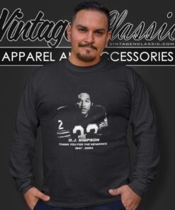 Rip Oj Simpson Shirt, Thank You For The Memories Buffalo Bills Player Tshirt 1 Rip Oj Simpson Shirt Thank You For The Memories Buffalo Bills Player Long Sleeve Tee