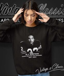 Rip Oj Simpson Shirt, Thank You For The Memories Buffalo Bills Player Tshirt 2 Rip Oj Simpson Shirt Thank You For The Memories Buffalo Bills Player Sweatshirt