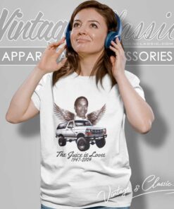 Rip Oj White Bronco With Wings The Juice Is Loose Shirt 6 Rip Oj White Bronco With Wings The Juice Is Loose Women TShirt