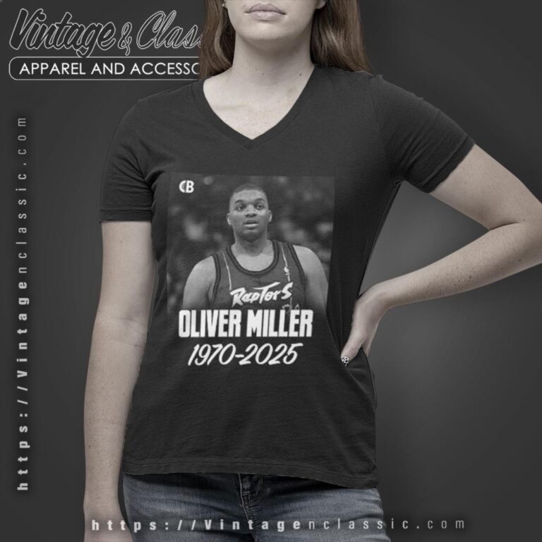 Rip Oliver Miller The Big O Shirt V Neck TShirt Rip Oliver Miller The Big O Shirt V Neck TShirt