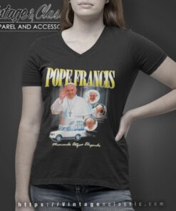Rip Pope Francis Christian Catholic Shirt V Neck TShirt