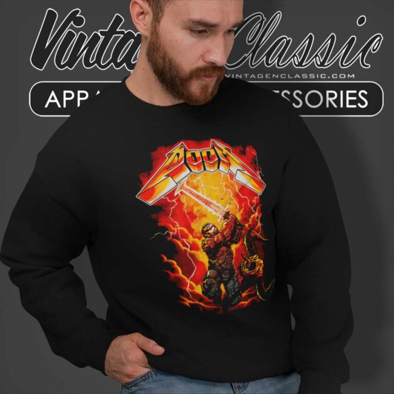 Rip The Lightning Doom Game Sweatshirt Rip The Lightning Doom Game Sweatshirt