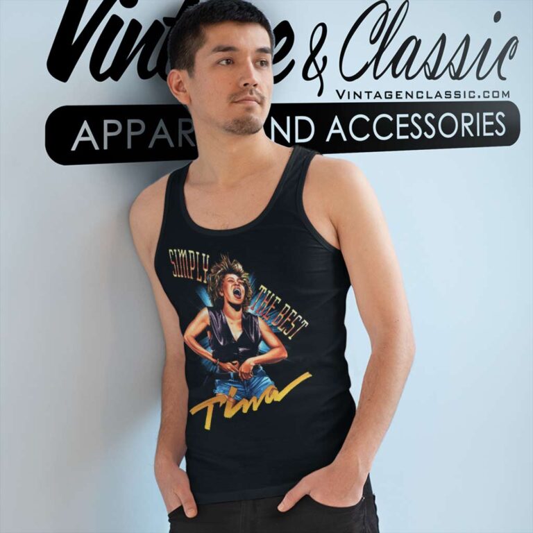 Rip Tina Turner Simply The Best Tank Top Racerback Rip Tina Turner Simply The Best Tank Top Racerback