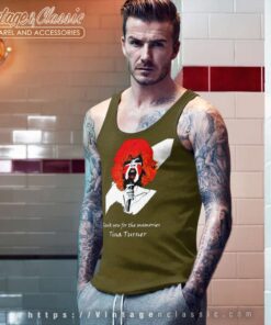 Rip Tina Turner Thank You For The Memories Tank Top Racerback