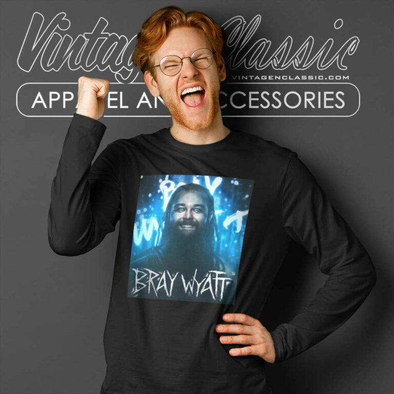 Rip Wrestling Legend Bray Wyatt Long Sleeve Tee Rip Wrestling Legend Bray Wyatt Long Sleeve Tee