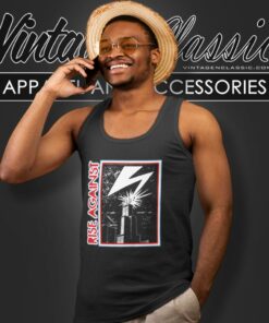 Rise Against Banned Tank Top Racerback 1