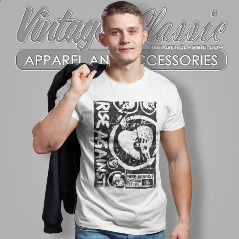 Rise Against Collage T Shirt Rise Against Collage T Shirt