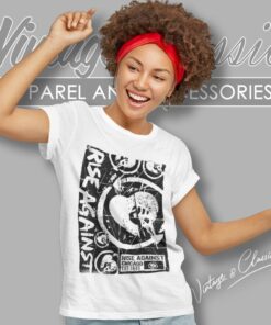 Rise Against Collage Women T Shirt