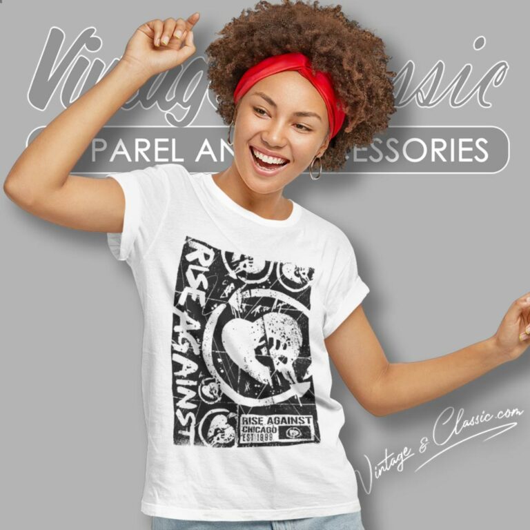 Rise Against Collage Women T Shirt Rise Against Collage Women T Shirt