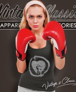 Rise Against Distressed Logo Tank Top Racerback