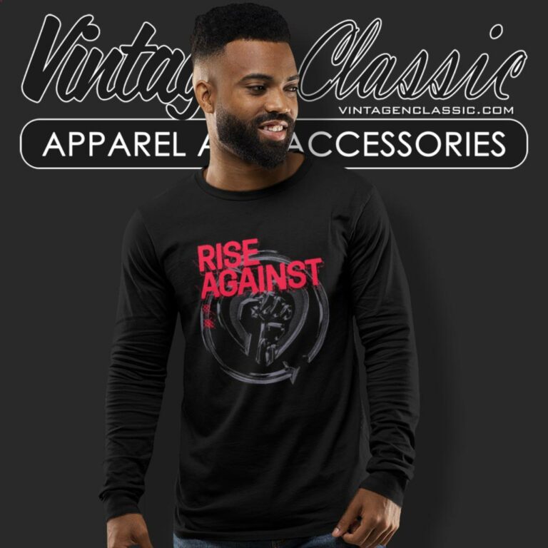 Rise Against Dual Heartfist Long Sleeve Tee Rise Against Dual Heartfist Long Sleeve Tee